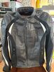 Triumph Triple Leather Motorcycle Jacket, Large