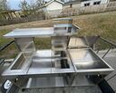 Stainless Steel Donut/Bakers Finishing Table