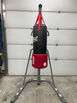 MMA heavy bag with stand