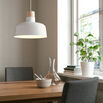 IKEA white ceiling light 