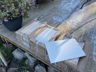 54 square feet of 15 1/2” x 9 3/4” tile 