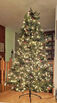 pre-lit Christmas tree