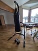 Heavy bag with practice gloves