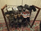 2 4-shelf shoe racks