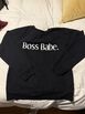 Boss Babe Sweater - size L/XL