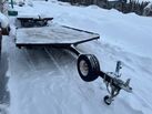 2-place snowmobile trailer