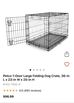 Large dog crate