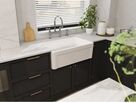 NEW PRICE BRAND NEW White Ceramic Farmhouse Sink
